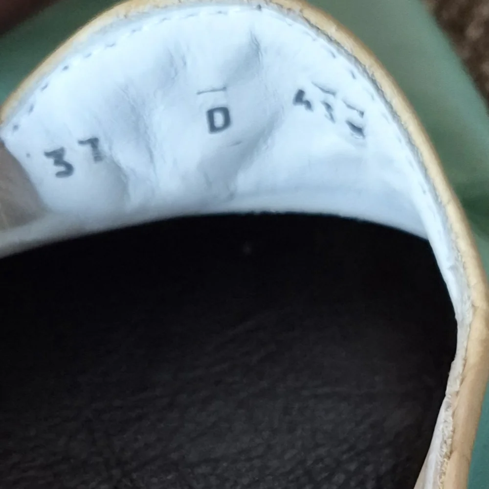 Italian Turquoise Leather Smoking Flats EU 37 Artisan Loafers Coastal Chic - Picture 10 of 13